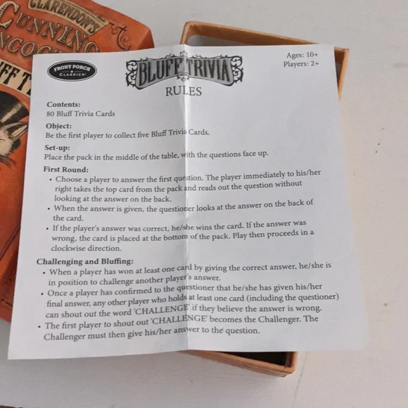 Bluff trivia - Picture 3 of 4